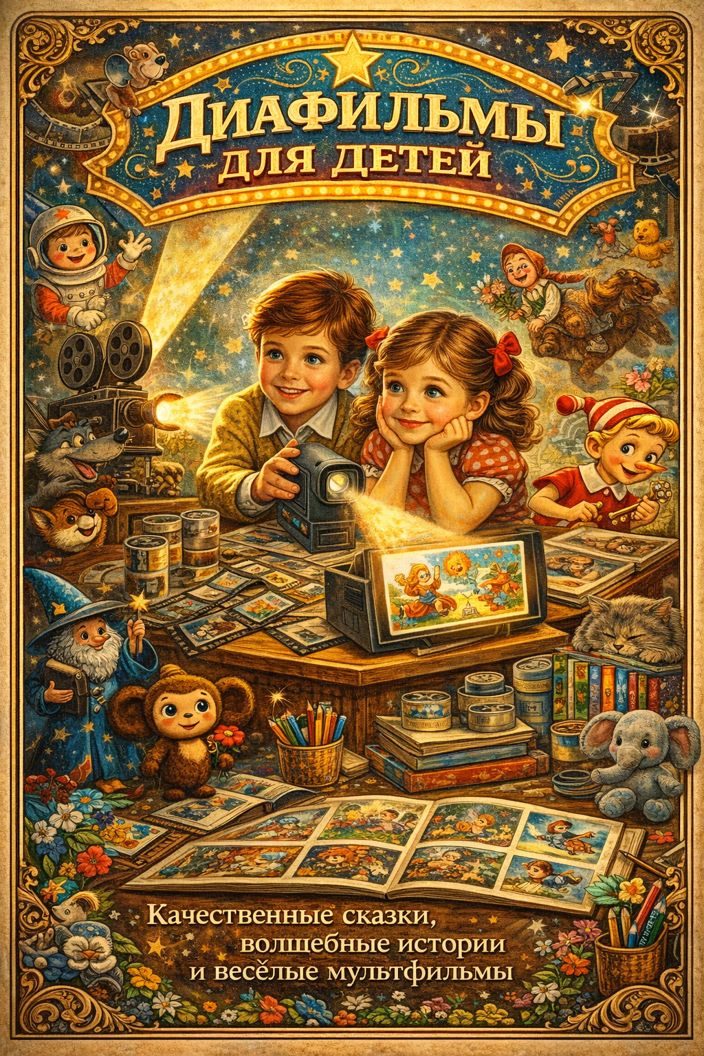 Диафильмы для детей (2019-2020)