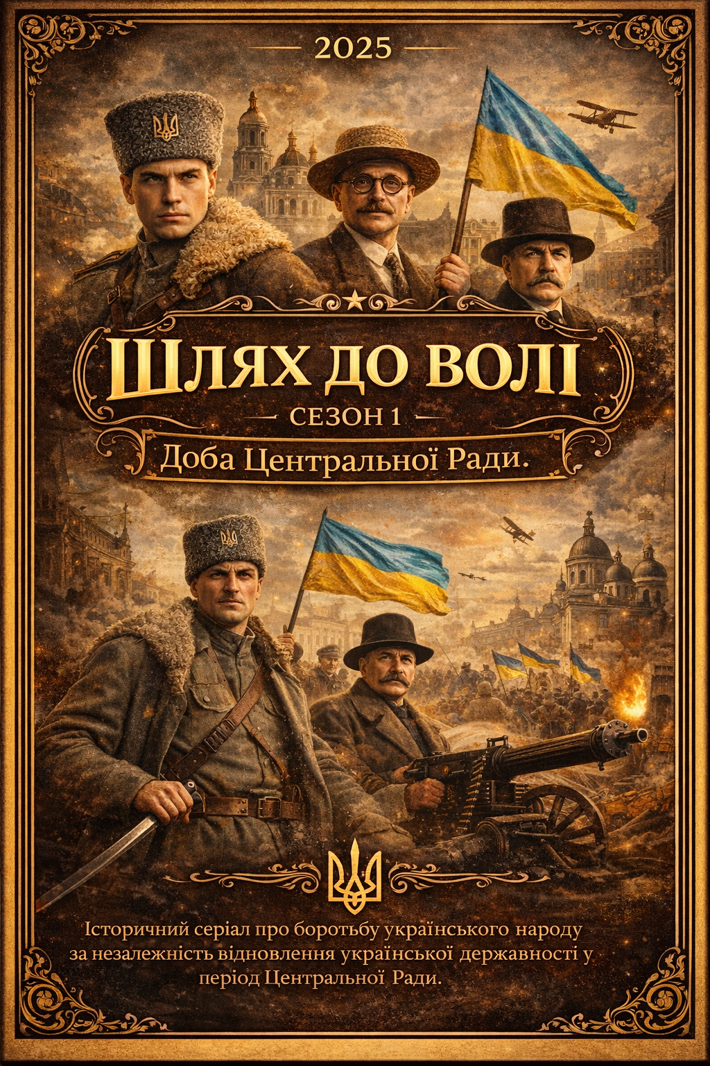 Шлях до волі. Сезон 1. Доба Центральної Ради. (2025)