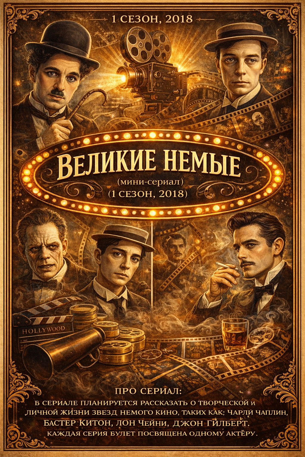 Великие немые (мини-сериал) (1 сезон, 2018)
