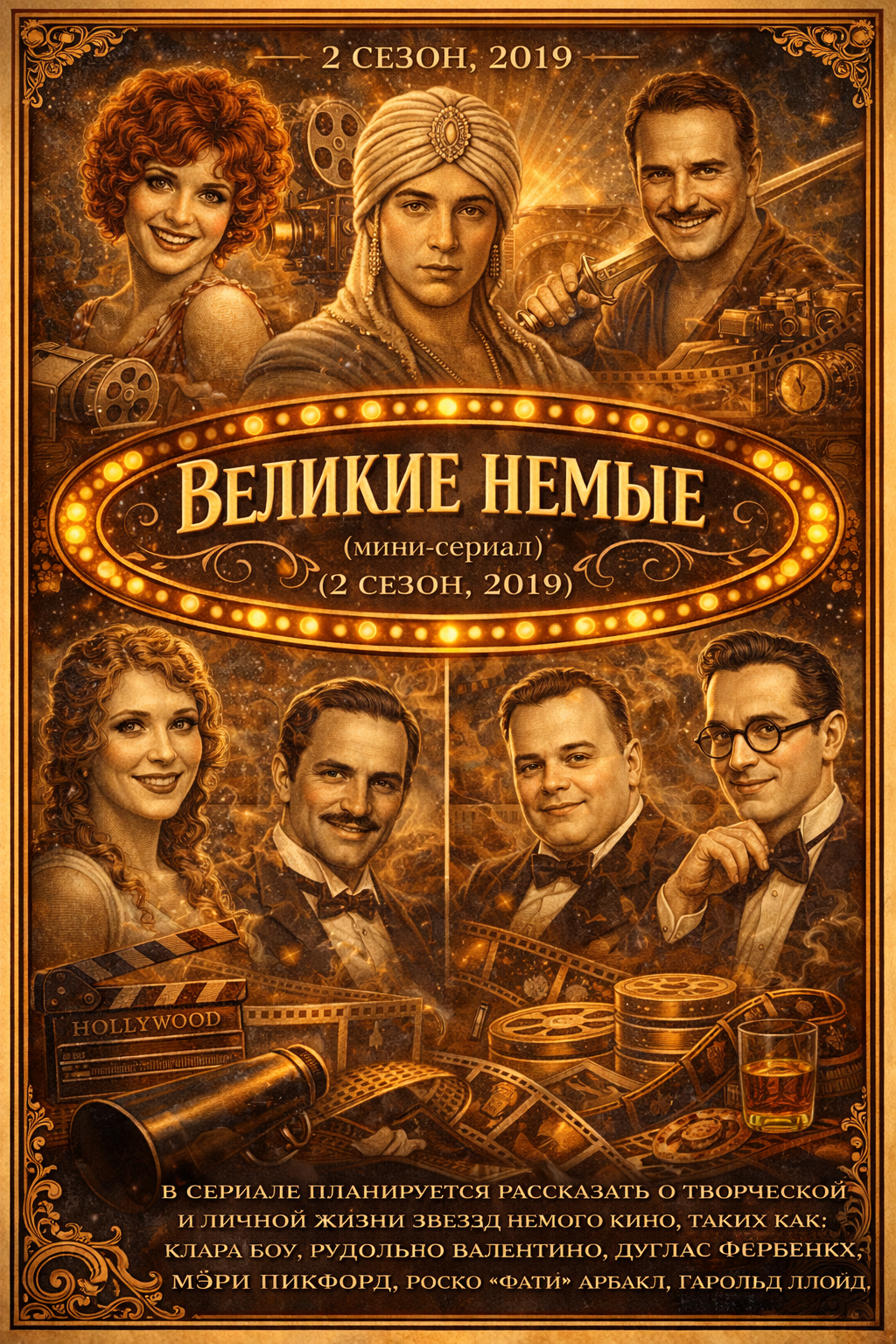 Великие немые. (мини сериал) (2 сезон, 2019)