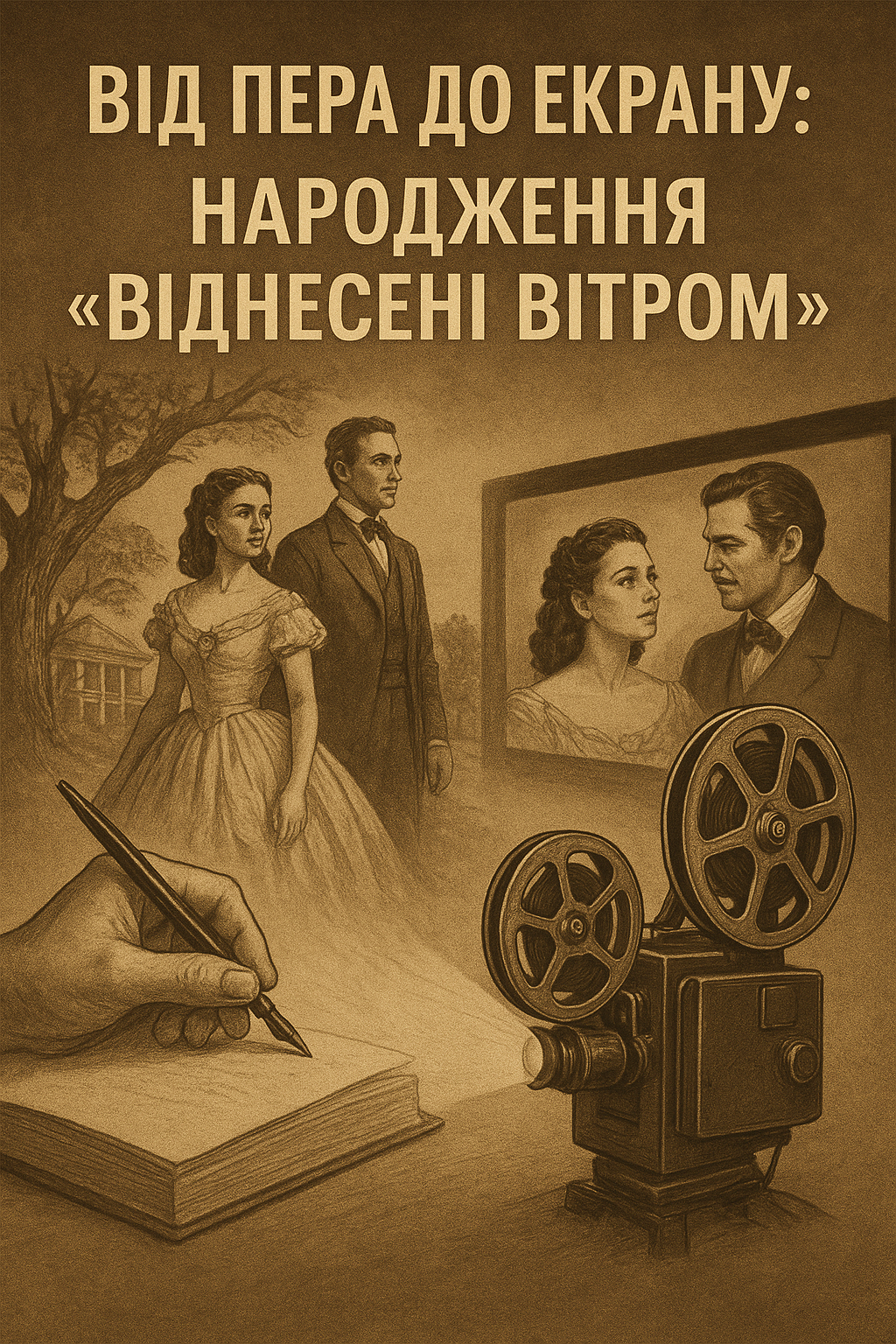 Від пера до екрану: Таємниці створення ‘Віднесених вітром’ (2025)